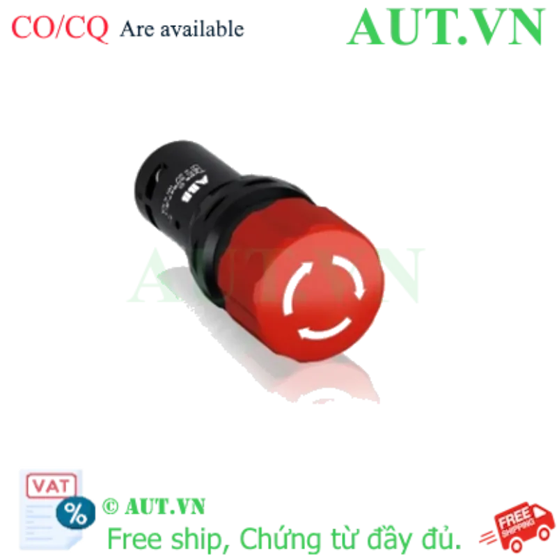 Ảnh của Nút Dừng Khẩn Cấp ABB CE3T-10R-20 - 22mm, 2NO, Chuẩn IP69K Siêu Bền