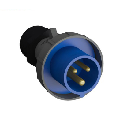 Ảnh của 2CMA102155R1000 – Phích cắm công nghiệp ABB 216BP6W 16A 2P+E 220-250V IP67