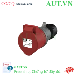 Ảnh của 2CMA102224R1000 – Ổ cắm công nghiệp ABB 332BC6 32A 3P+E 380-415V IP44