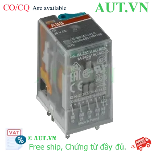 Ảnh của 1SVR405611R8100 – Rơ le trung gian ABB 110VDC 12A 2CO-LED (CR-M110DC2L)