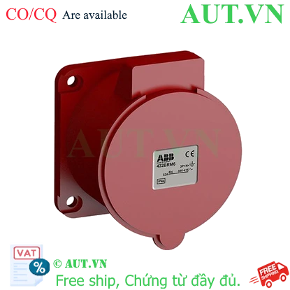 Ảnh của 2CMA102245R1000 – Ổ cắm âm dạng thẳng ABB 432BR6 32A 3P+N+E 346-415V IP44