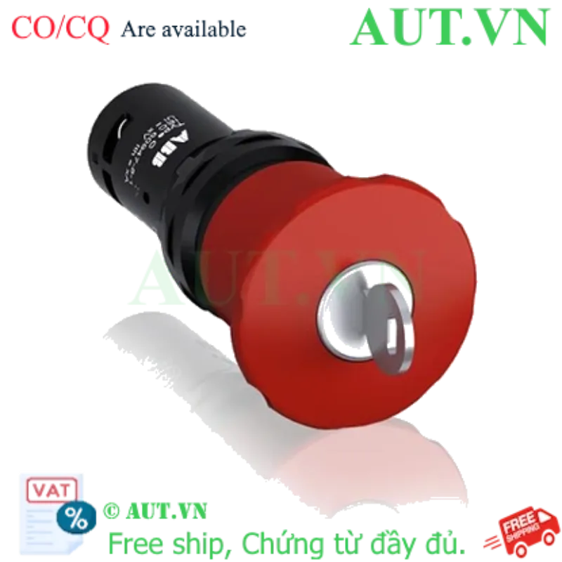 Ảnh của Nút Dừng Khẩn Cấp ABB CE4K1-10R-02 (1SFA619552R1051) - 2NC, IP67, Xoay Nhả | AUT VN