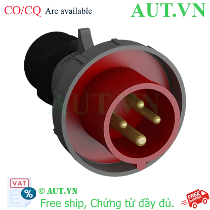 Ảnh của 2CMA102174R1000 – Phích cắm công nghiệp ABB 316BP6W 16A 3P+E 380-415V IP67