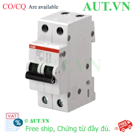 Ảnh của 2CDS212001R0104 – MCB ABB SH202-C10 6KA 10A 2P