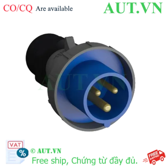 Ảnh của 2CMA102214R1000 – Phích cắm công nghiệp ABB 232BP6W 32A 2P+E 220-250V IP67