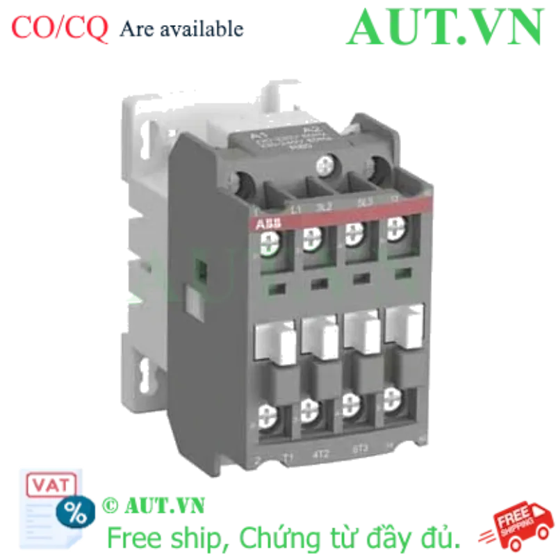 Ảnh của Khởi Động Từ ABB AX09-30-01-84 | 4kW, 22A, Coil 110-120VAC | Chính Hãng AUT VN