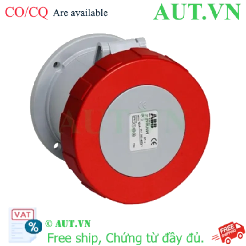 Ảnh của 2CMA102176R1000 – Ổ cắm âm dạng thẳng ABB 316BR6W 16A 3P+E 380-415V IP67