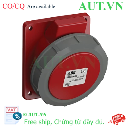 Ảnh của 2CMA102198R1000 – Ổ cắm âm dạng nghiêng ABB 416BRA6W 16A 3P+N+E 346-415V IP67