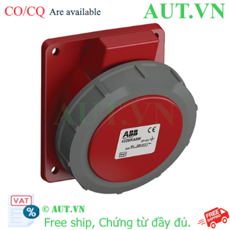 Ảnh của 2CMA102198R1000 – Ổ cắm âm dạng nghiêng ABB 416BRA6W 16A 3P+N+E 346-415V IP67