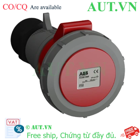 Ảnh của 2CMA102195R1000 – Ổ cắm công nghiệp ABB 416BC6W 16A 3P+N+E 346-415V IP67