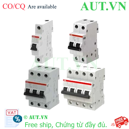 Ảnh của Áp tô mát cài MCB đường đặc tuyến C ABB 2CDS213001R0254 (SH203-C25) 