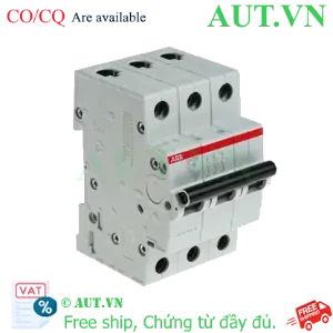 Ảnh của Aptomat cài ABB 2CDS213001R0164 3P, 16A, 6kA