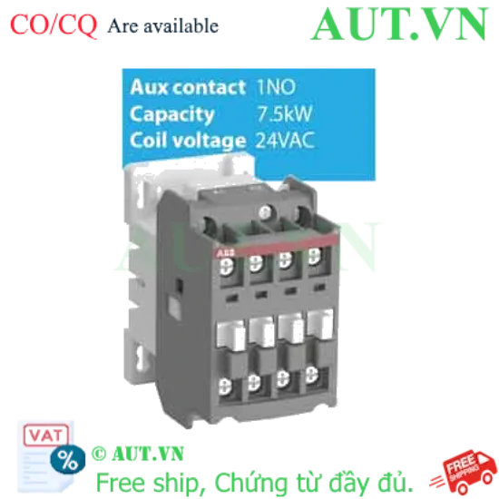 Ảnh của Khởi động từ 3 cực 4...11kW AC ABB 1SBL921074R8110 (AX18-30-10-81) 
