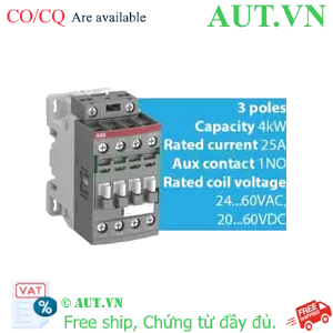 Ảnh của Khởi động từ 3 cực AC/DC 4...18.5kW ABB 1SBL137001R1110 (AF09-30-10-11) 