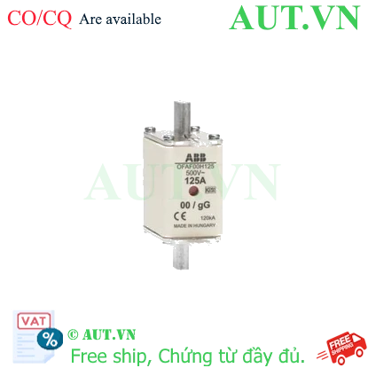 Ảnh của 1SCA022627R1630 – Cầu chì ABB OFAF00H125