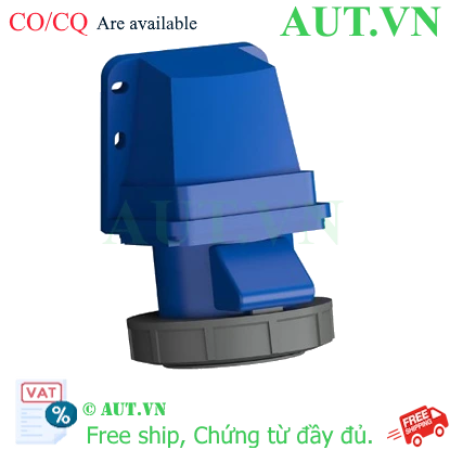Ảnh của 2CMA102218R1000 – Ổ cắm gắn nổi ABB 232BRS6W 32A 2P+E 220-250V IP67
