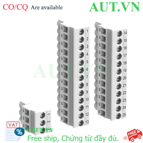 Ảnh của 1SAP187400R0004 – TA5212-TSCL:AC500,Terminal block set CPU