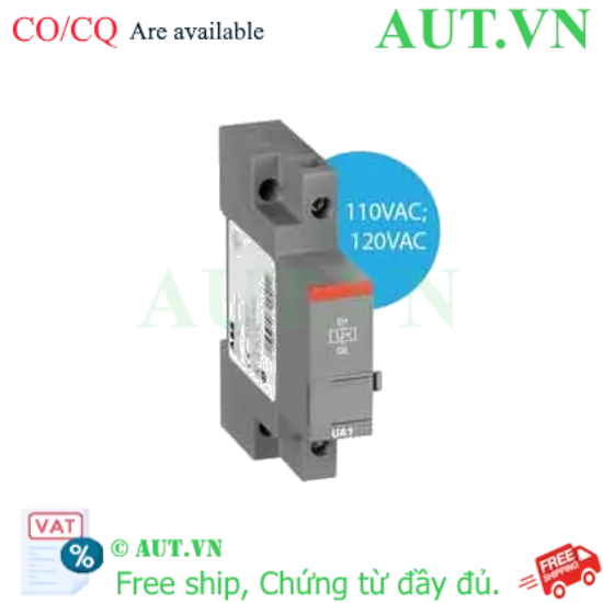 Ảnh của Thiết bị bảo vệ thấp áp - lắp bên trái ABB 1SAM201904R1004 (UA1-110) 