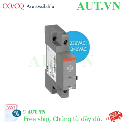 Ảnh của Thiết bị bảo vệ thấp áp - lắp bên trái ABB 1SAM201904R1005 (UA1-230) 