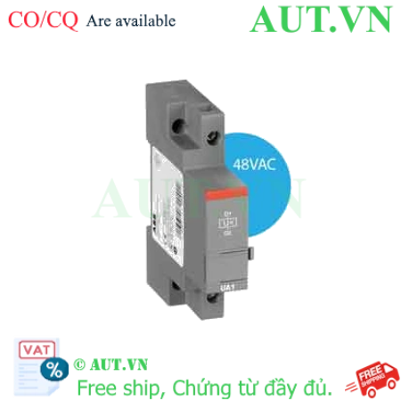 Ảnh của Thiết bị bảo vệ thấp áp - lắp bên trái ABB 1SAM201904R1002 (UA1-48) 