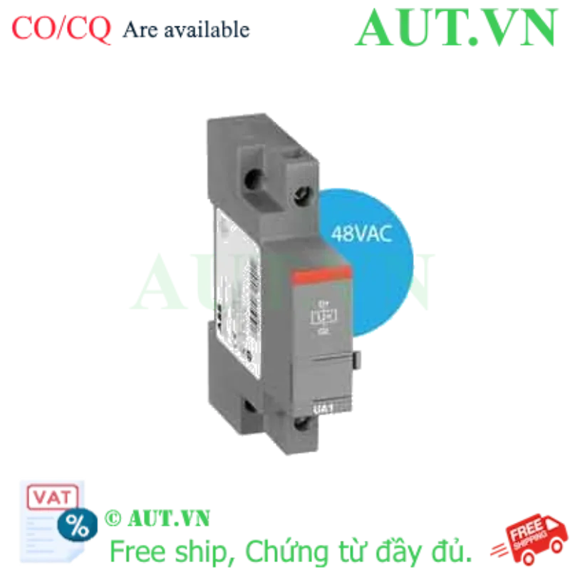 Ảnh của Thiết bị bảo vệ thấp áp - lắp bên trái ABB 1SAM201904R1002 (UA1-48) 