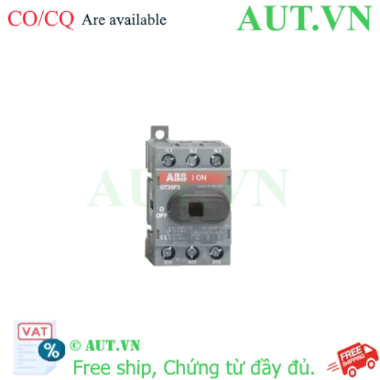 Ảnh của 1SCA104857R1001 – Cầu dao cắt tải ABB OT25F3
