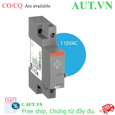 Ảnh của Cuộn đóng ngắt cho CB bảo vệ động cơ - lắp bên trái ABB 1SAM201910R1002 (AA1-110) 