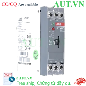 Ảnh của 1SVR550137R2100 – Rơ le thời gian ABB CT-VWE (3-300s)