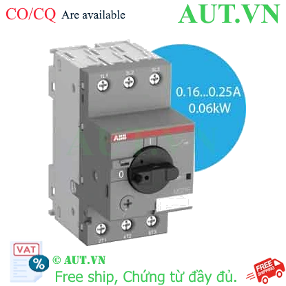 Ảnh của CB bảo vệ động cơ ABB 1SAM250000R1002 (MS116-0.25) 