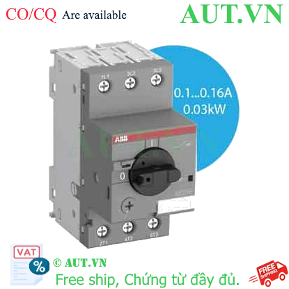 Ảnh của CB bảo vệ động cơ ABB 1SAM250000R1001 (MS116-0.16) 