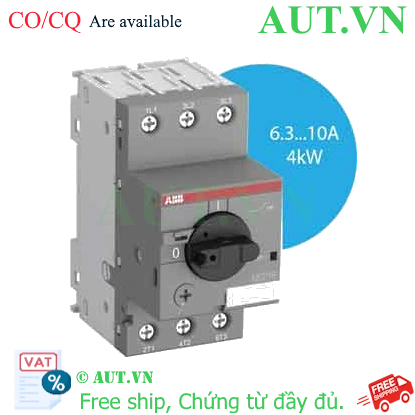 Ảnh của CB bảo vệ động cơ ABB 1SAM250000R1009 (MS116-6.3) 