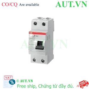 Ảnh của 2CSF202006R1250 – CB chống rò ABB FH202 AC-25/0.03 30mA 25A 2P
