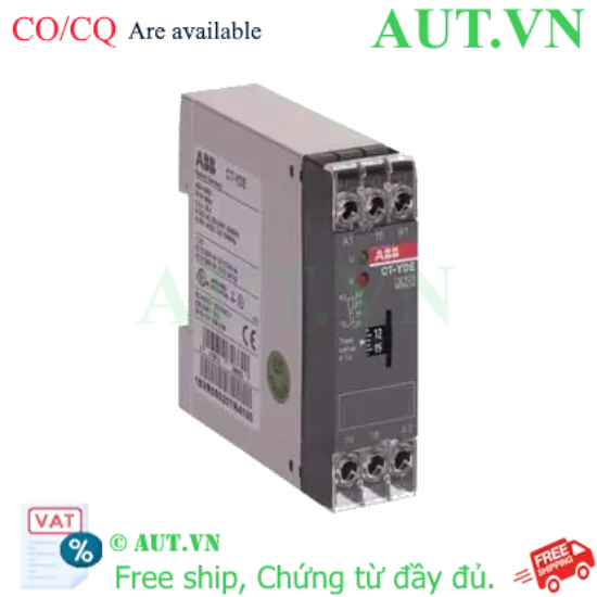 Ảnh của Tiếp điểm phụ trễ thời gian chuyển đổi sao-tam giác ABB 1SVR550207R4100 (CT-YDE) 