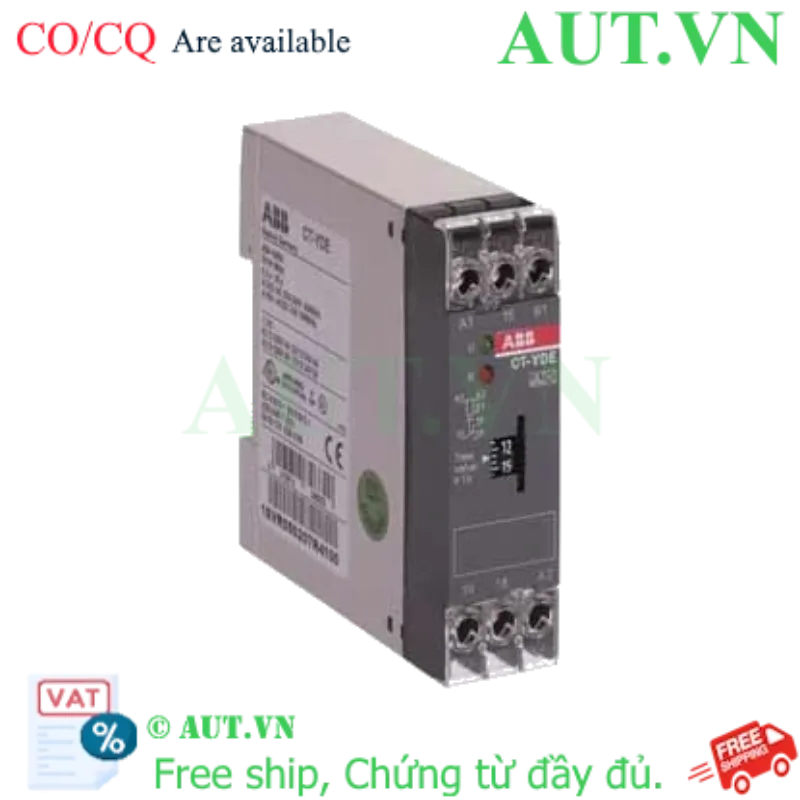 Ảnh của Tiếp điểm phụ trễ thời gian chuyển đổi sao-tam giác ABB 1SVR550207R4100 (CT-YDE) 