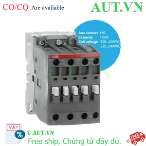 Ảnh của Khởi động từ 3 cực 15...18.5kW AC ABB 1SBL281074R8010 (AX32-30-10-80) 