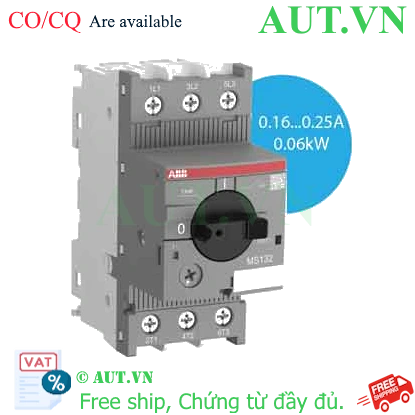 Ảnh của Cầu dao bảo vệ động cơ ABB 1SAM350000R1002 (MS132-0.25) 