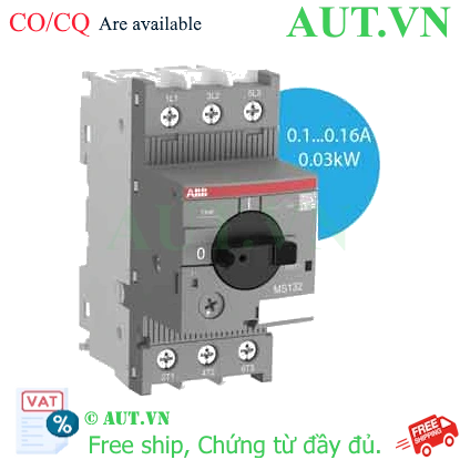 Ảnh của Cầu dao bảo vệ động cơ ABB 1SAM350000R1001 (MS132-0.16) 