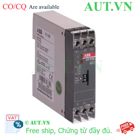 Ảnh của 1SVR550207R4100 – Rơ le thời gian ABB CT-YDE (0.3-30s)