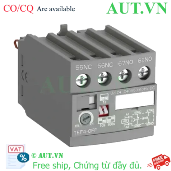 Ảnh của 1SBN020114R1000 – ABB TEF4-OFF Frontal Electronic Timer