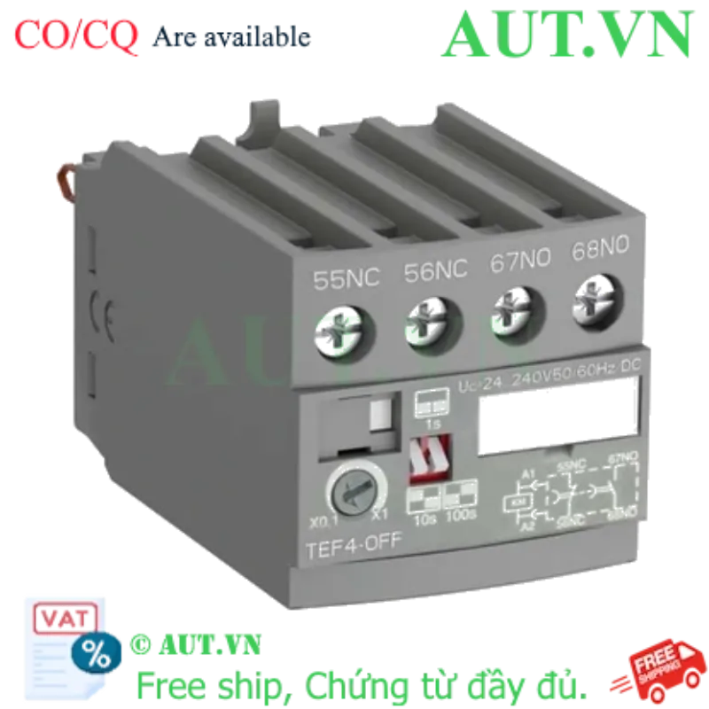 Ảnh của 1SBN020114R1000 – ABB TEF4-OFF Frontal Electronic Timer