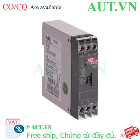 Ảnh của Tiếp điểm phụ trễ thời gian chuyển đổi sao-tam giác ABB 1SVR550207R2100 (CT-YDE) 