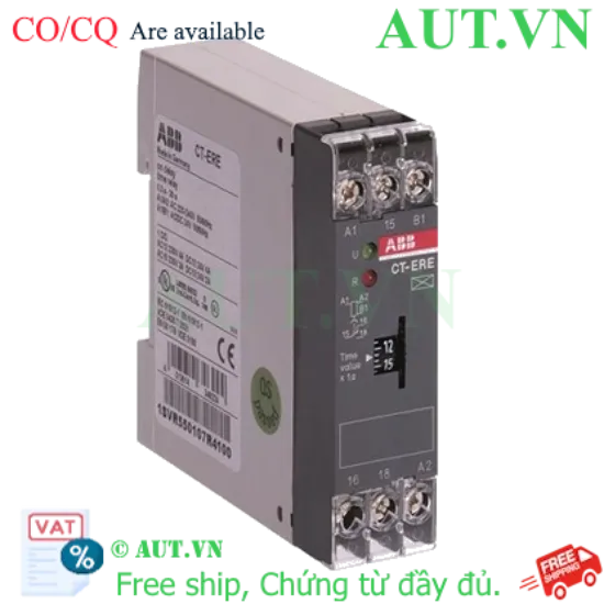 Ảnh của 1SVR550107R4100 – Rơ le thời gian ABB CT-ERE (0.3-30s)