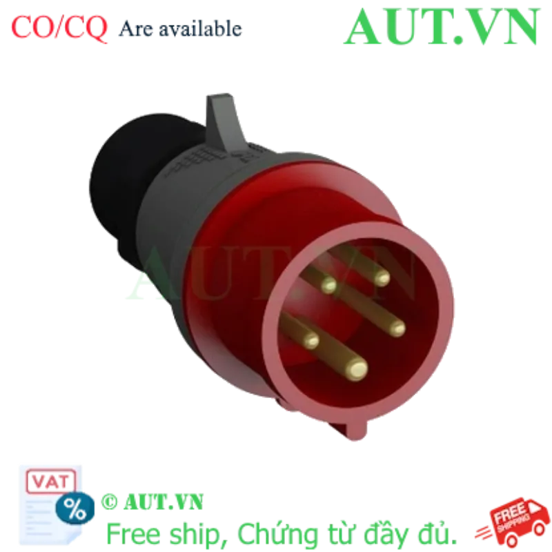 Ảnh của 2CMA166764R1000 – Phích cắm công nghiệp ABB 463P6 63A 3P+N+E 346-415V IP44