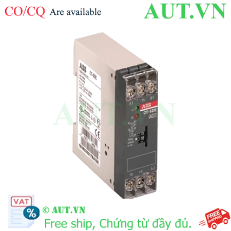 Ảnh của Bộ đặt thời gian công tắc tơ (chuyển đổi sao-tam giác) ABB 1SVR550217R4100 (CT-SDE) 