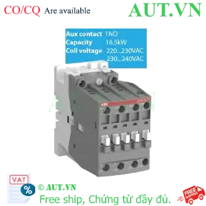 Ảnh của Khởi Động Từ ABB AX40-30-10-80 | 60A, 18.5kW, Cuộn Hút 220V | Chính Hãng AUT VN