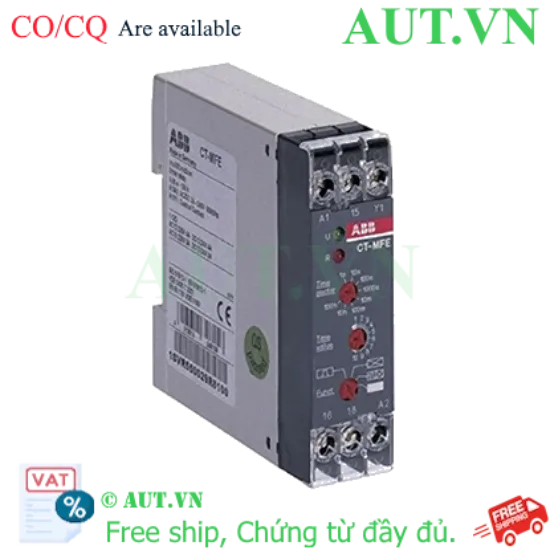 Ảnh của 1SVR550029R8100 – Rơ le thời gian ABB CT-MFE (0.05s – 100h)
