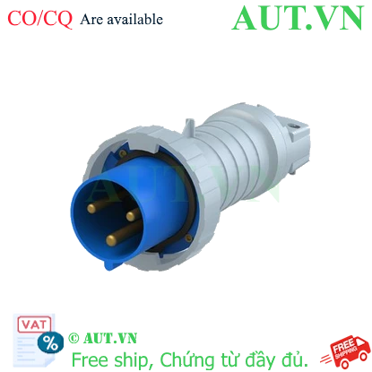 Ảnh của 2CMA166776R1000 – Phích cắm công nghiệp ABB 263P6W 63A 2P+E 220-250V IP67