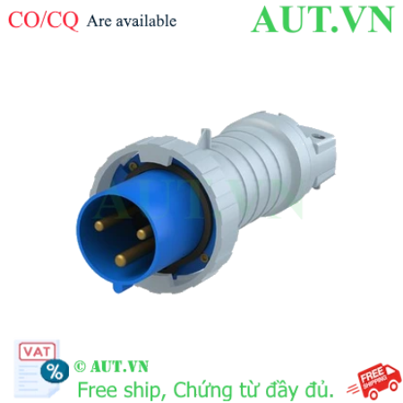 Ảnh của 2CMA166776R1000 – Phích cắm công nghiệp ABB 263P6W 63A 2P+E 220-250V IP67