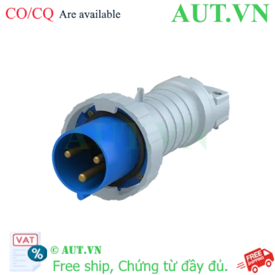 Ảnh của 2CMA166776R1000 – Phích cắm công nghiệp ABB 263P6W 63A 2P+E 220-250V IP67