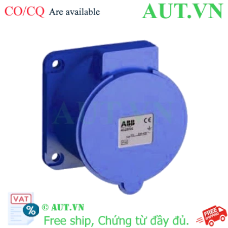 Ảnh của 2CMA167510R1000 – Ổ cắm âm dạng thẳng ABB 263RU6 63A 2P+E 220-250V IP44